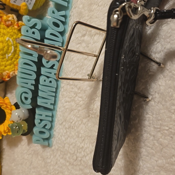 🍍🍍 LOW START 🍍🍍Coach EUC Glossy Black Wristlet - Picture 6 of 14